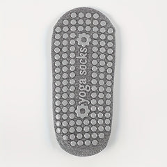 Cozy Non Slip Yoga Socks with Criss Cross for Women
