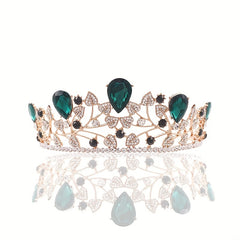 Crystal Rhinestone Crown Tiara Wedding Hair Accessories