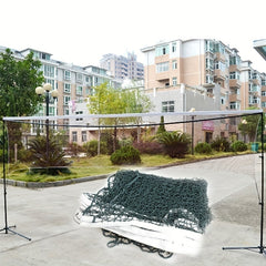 Portable Badminton Net with Randomly Colored Edges