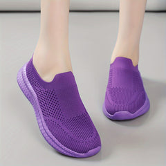 Breathable Low Top Sneakers Comfortable Running Shoes Women's Footwear
