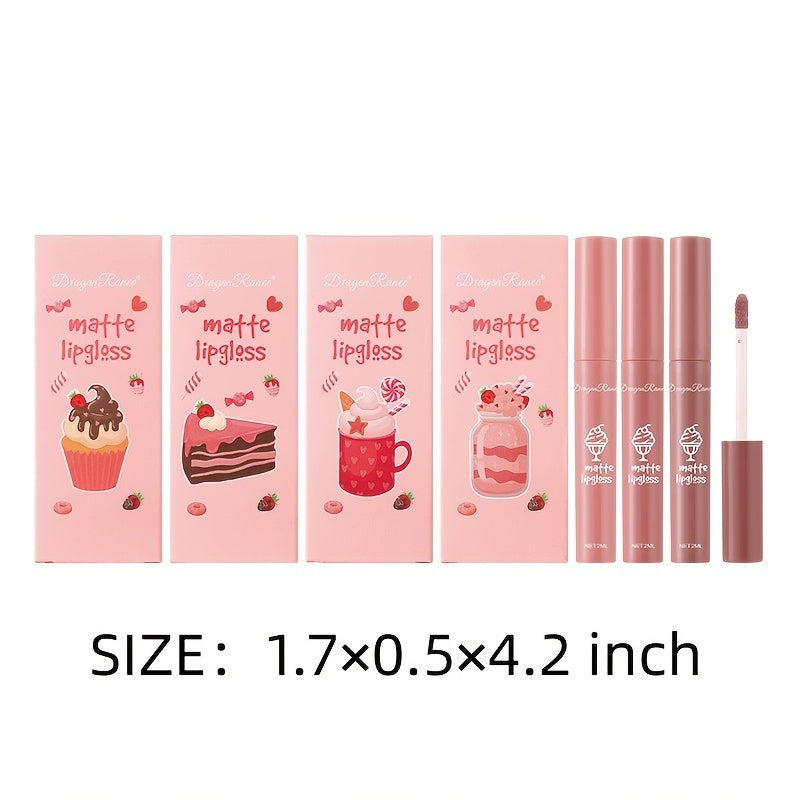 Matte Lip Glaze Long Lasting Non Fading Non Stick Cup Perfect Makeup