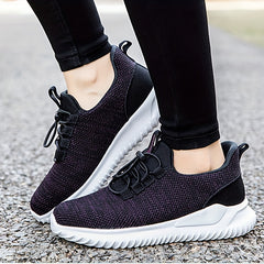 Women's Outdoor Running Shoes Non-slip Lace-Up Sneakers