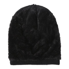 Men's Winter SPORT Plus Fleece Beanie Ear Protection Knitted Hat
