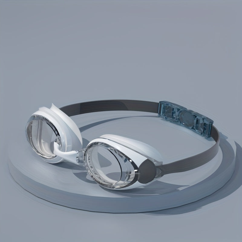 Clear Waterproof Swimming Goggles Anti-fog Diving Glasses