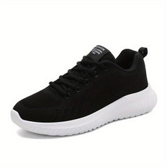 Breathable Lace Up Platform Casual Sneakers Women's Footwear
