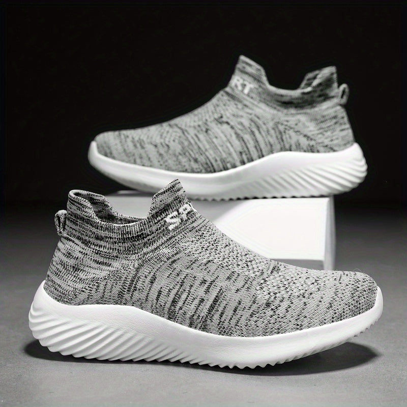 Men's Slip-On Sock Sneakers Lightweight Athletic Shoes