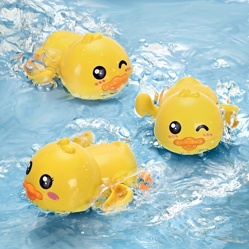 Swimming Wind Up Duck Baby Bath Toys No Mold Swimming Pool Toys