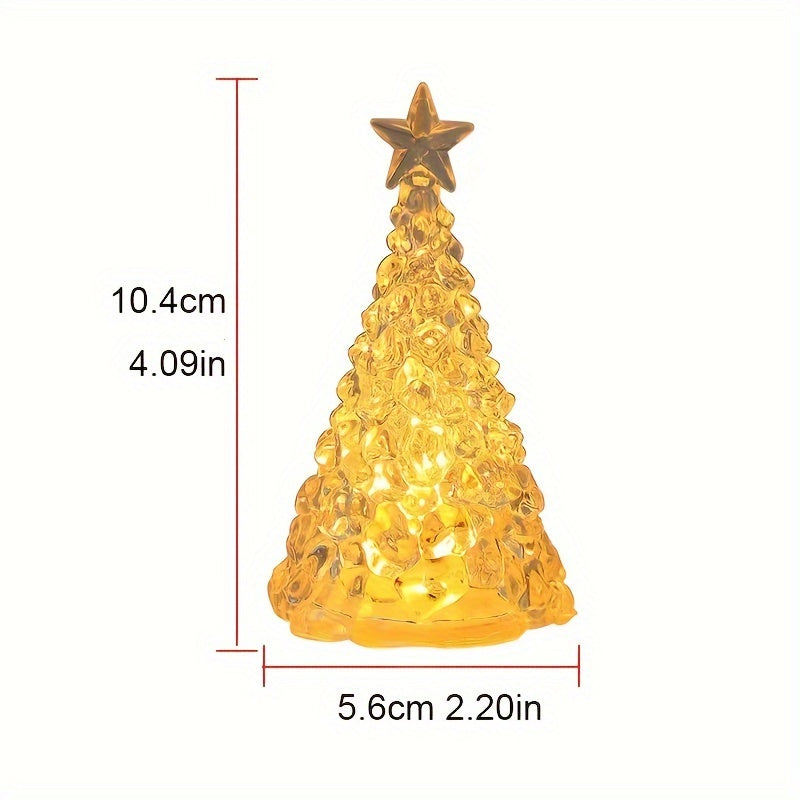 Mini Luminous Christmas Tree Night Light - Holiday Decoration