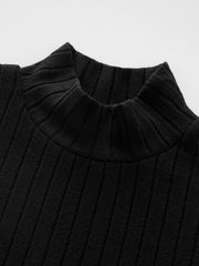 Ribbed Long Sleeve Top & Pants Set