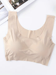 Sexy Sports Bra Sleeveless Workout Tank Top