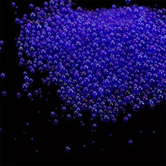 UV Glass Bubble Beads Pack 0.4-3mm Mixed Water Droplet Shape for DIY Jewelry