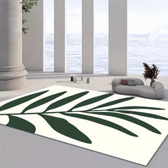 Modern Minimalist Area Rug Living Room Non-slip Soft Polyester Carpet