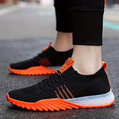 Women's Fashionable Mesh Sneakers Breathable Running Shoes