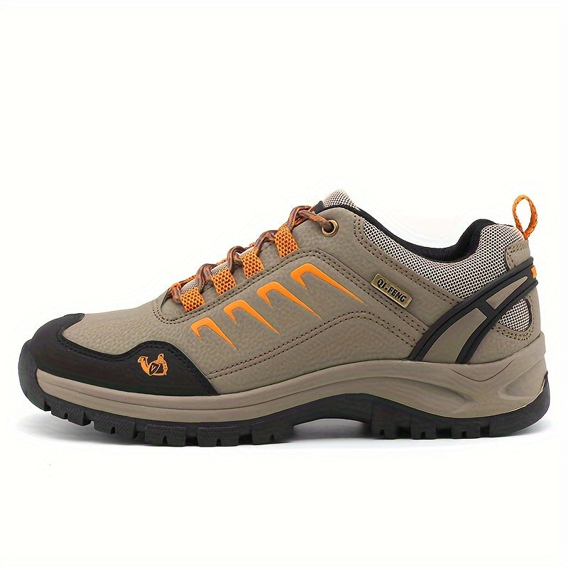 Men's Low Top Hiking Boots Non Slip Lace Up Shoes