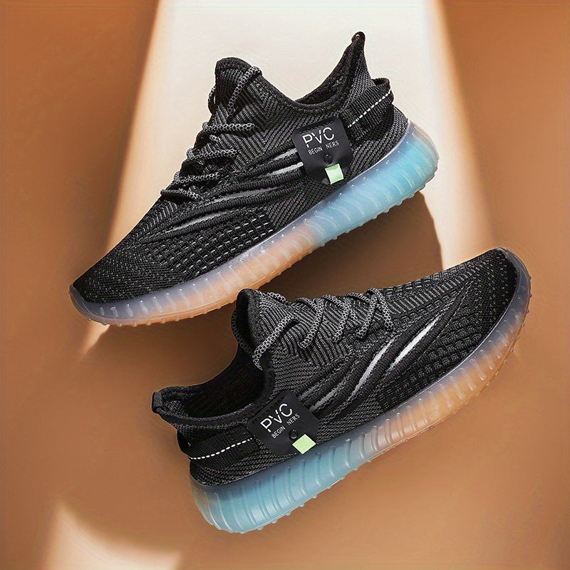 Men's Lace up Sneakers Athletic Shoes Breathable Running Basketball Gym