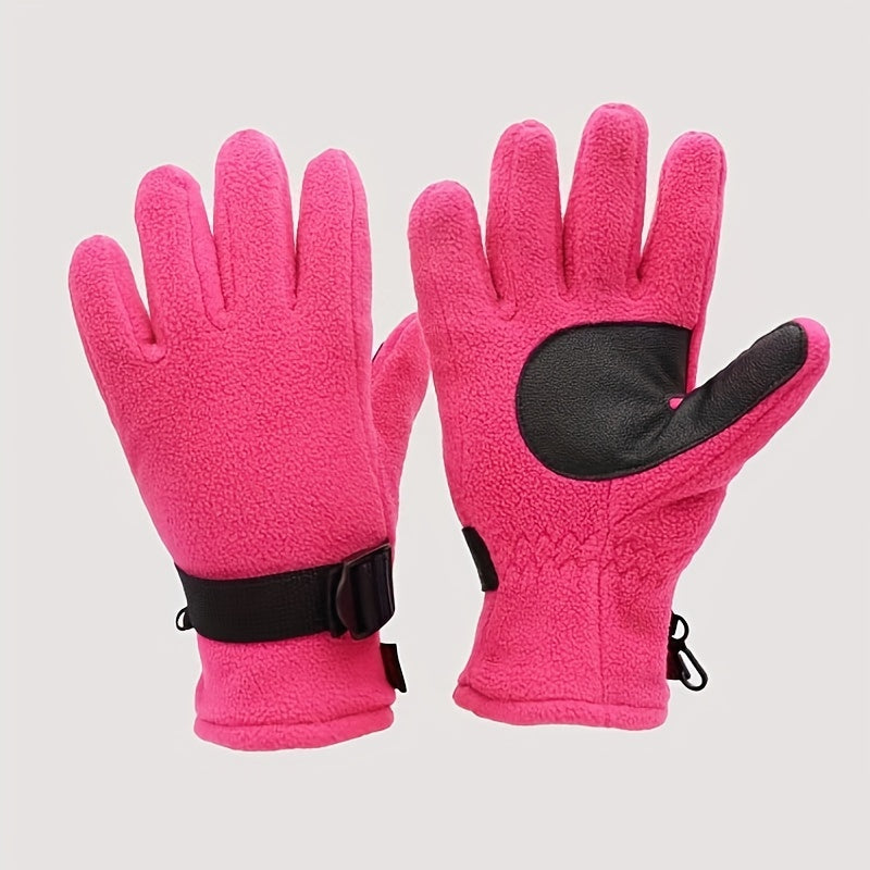 Winter Cycling Gloves Windproof Insulated Full Finger Sports Gloves