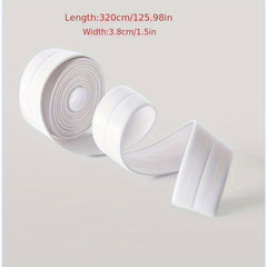 2pcs PVC Self Adhesive Sealant Tape for Kitchen Bathroom Shower Bathtub