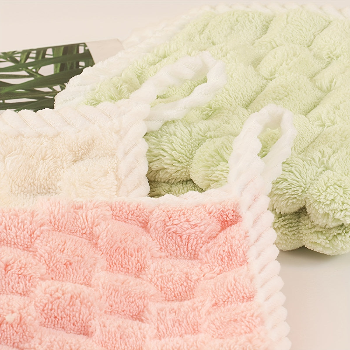Coral Fleece Hand Towel Soft Absorbent Face Towel