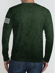 Men's Scorpion Print 2 Pc Outfit: Long Sleeve T-shirt & Loose Sweatpants Set