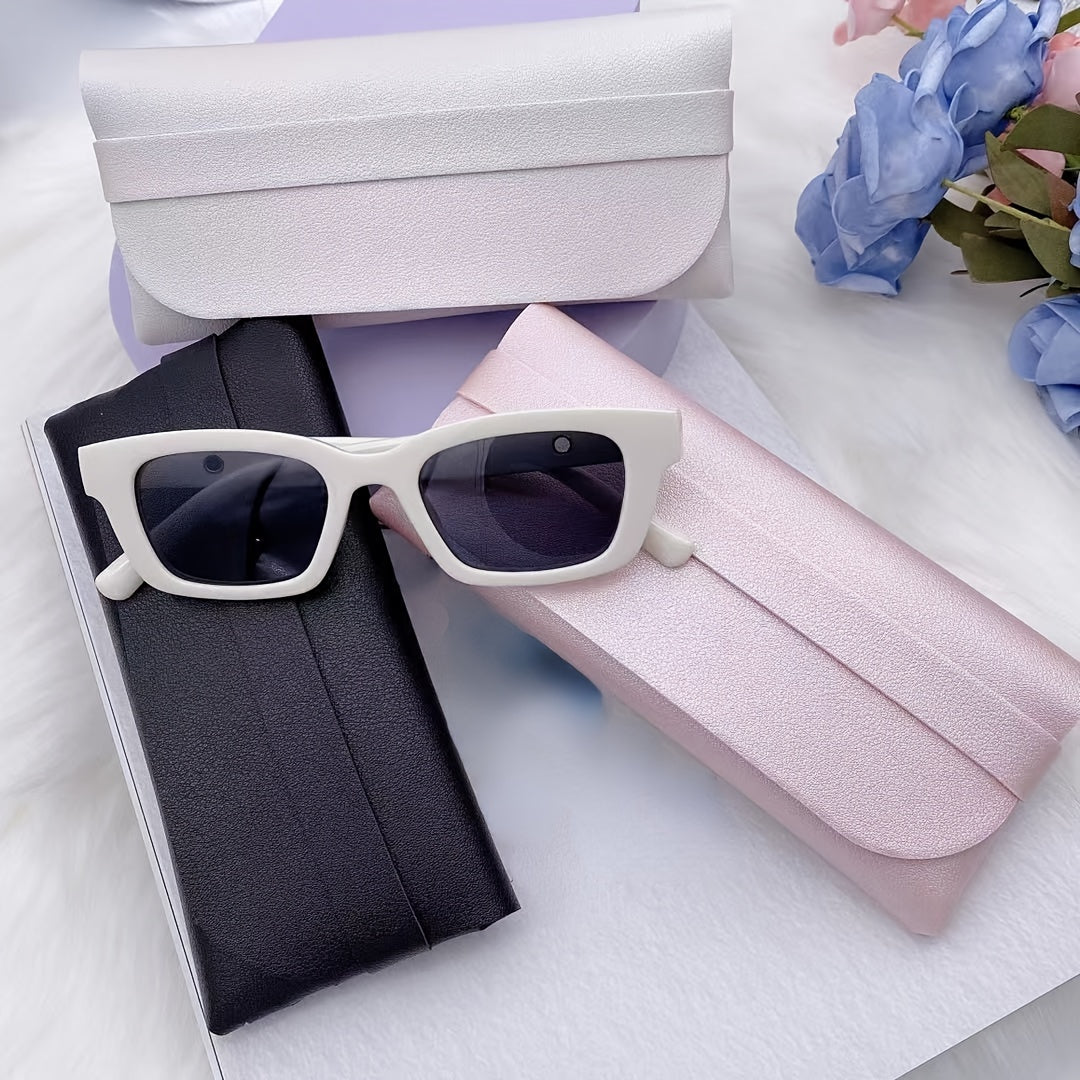 Fashionable PU Leather Eyeglass Case for Sunglasses