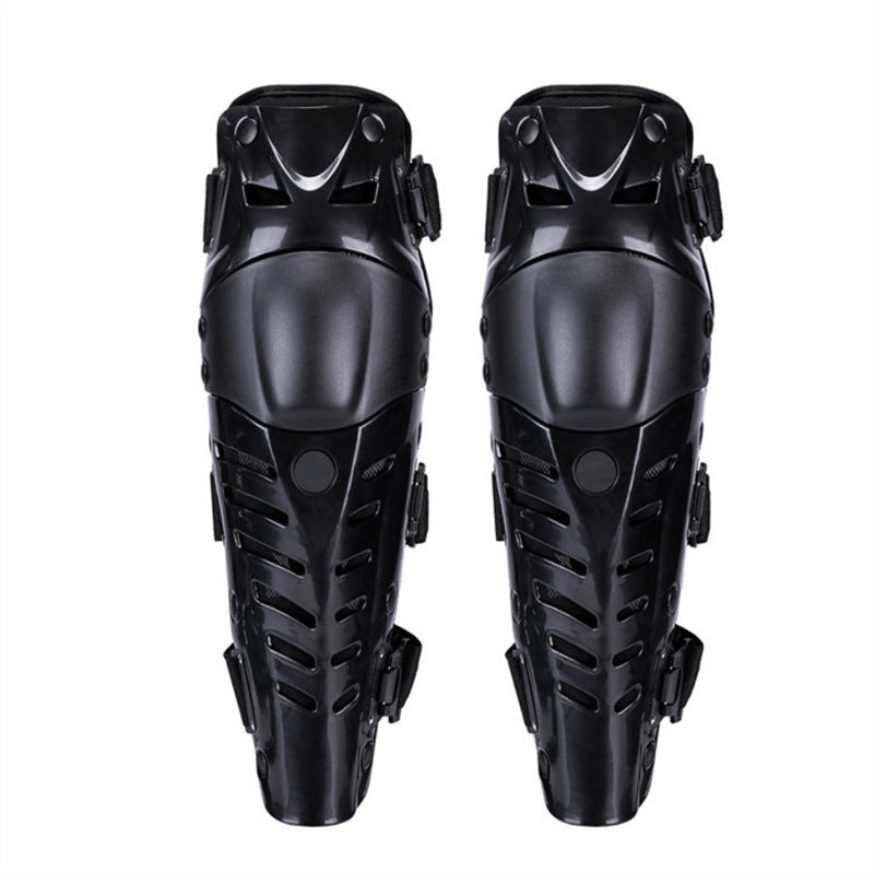 Adjustable Breathable Knee Shin Guard Pads for Motorcycle Cycling Racing