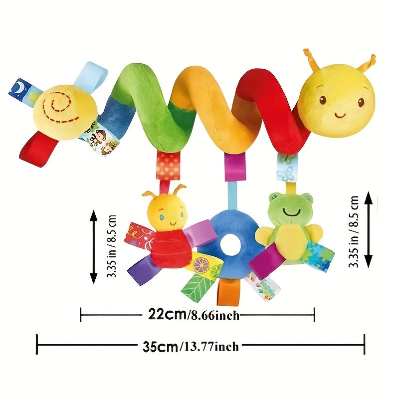 Cartoon Insect Stroller Hanging Wrap Safety Toy