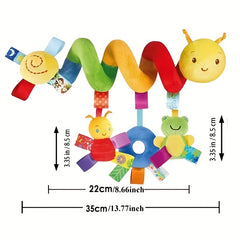 Cartoon Insect Stroller Hanging Wrap Safety Toy