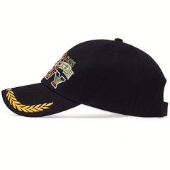 Classic Letter NAVY Embroidered Cotton Baseball Cap Men Women Sunscreen Truc