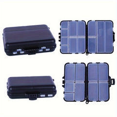 Waterproof Fishing Tackle Storage Box 9 Compartments Durable Outdoor Tool Box