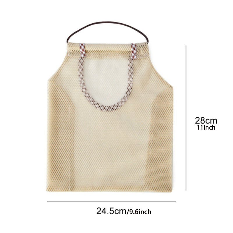 4pcs Veg Fruit Storage Bags Hanging Breathable Kitchen Mesh B