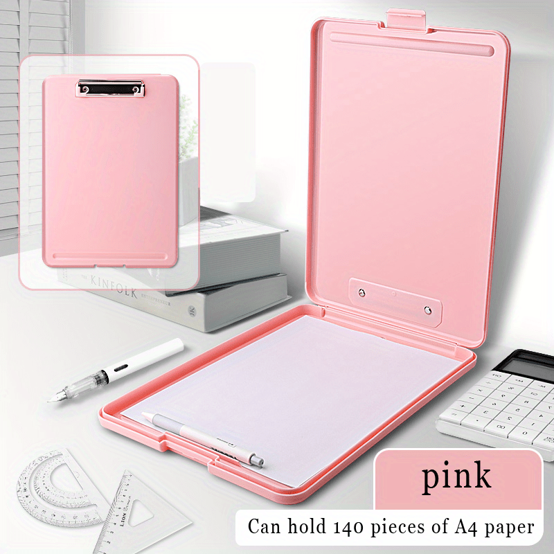 A4 File Storage Clipboard With Pen Slot