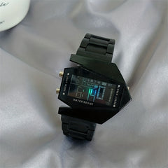 Waterproof Aircraft Watch Luminous Electronic Children's Watch
