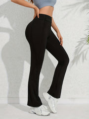 Bootcut Yoga Trousers Fitness Running Pants