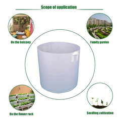 Thickened Non-woven Fabric Grow Bags with Handles for Vegetable Sapling Growing
