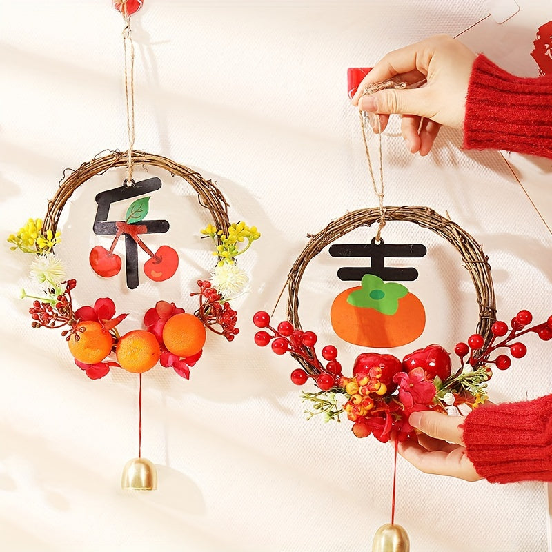 Spring Year Auspicious Wreaths & Small Pendants