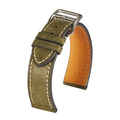 Vintage High-end Leather Watch Band Italian Calfskin Strap