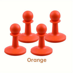 4pcs Outdoor Tents Canopies Lightning Proof Caps Camp Pillar Support