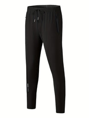 Men's Ice Silk Athletic Pants Quick Dry Sport Trousers