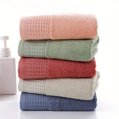 Bamboo Cotton Hand Towels Ultra Absorbent Soft Face Towel 34.04X71.88 cm
