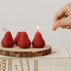 Soybean Strawberry Candles - Perfect Birthday Gift