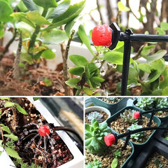 50/100pcs Micro Flow Dripper Drip Head Sprinklers for Irrigation System