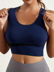 Sports Bra Workout Breathable Running Yoga Bra Women's Activewear