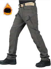 Men's Fleece Cargo Pants for Hiking Climbing