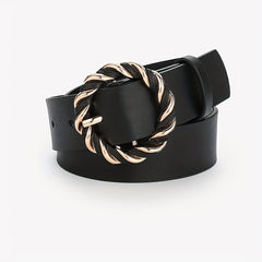 Kids PU Leather Belt, Dress Suit Jeans Accessories Belt Buckle