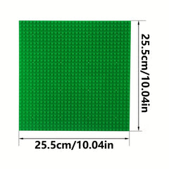8pcs 25.4x25 ABS Baseplates for DIY Building Blocks