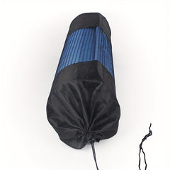 Yoga Mat Mesh Storage Bag Foam Roller Drawstring Backpack