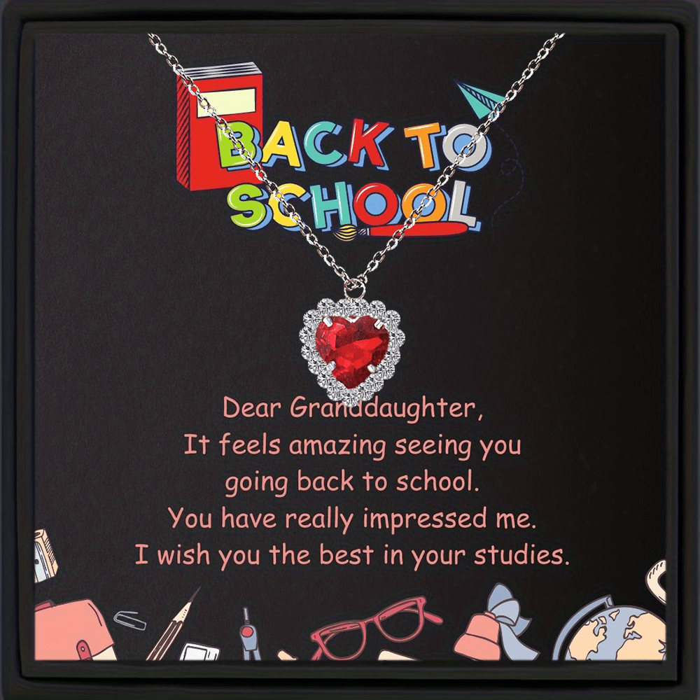 Girl's Lucky Symbol Necklace Back to School Gift