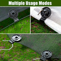 10pcs Net Fixed Clips Sunshade Gardening Net Clips Camping Tent Awning Clamp