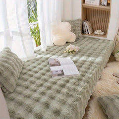 Soft Matcha Green Padded Mat for Bedroom Decoration