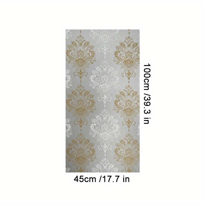European Style Glass Window Film Blackout Privacy Protection Sticker